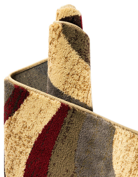 Beige 2' x 3' 1 Barista Rectangle Area Rug 100% Polypropylene Abstract Modern Geometric Carpet for Living Room Dining Office Dorm Room Decor for Sale at Rug Engine