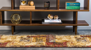 Beige 2' x 6' 1 Barista Runner Area Rug 100% Polypropylene Abstract Modern Geometric Carpet for Living Room Dining Office Dorm Room Decor for Sale at Rug Engine