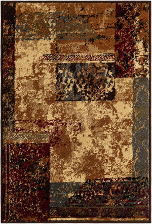 Beige 2' x 3' 1 Barista Rectangle Area Rug 100% Polypropylene Abstract Modern Geometric Carpet for Living Room Dining Office Dorm Room Decor for Sale at Rug Engine