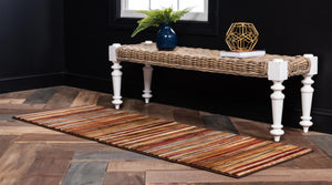Beige 2' 2 x 6' 1 Barista Runner Rug