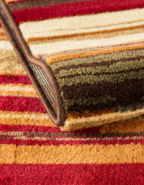 Beige 2' 7 x 15' 11 Barista Runner Area Rug 100% Polypropylene Abstract Modern Geometric Carpet for Living Room Dining Office Dorm Room Decor for Sale at Rug Engine