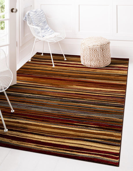 Beige 2' x 3' 1 Barista Rectangle Area Rug 100% Polypropylene Abstract Modern Geometric Carpet for Living Room Dining Office Dorm Room Decor for Sale at Rug Engine