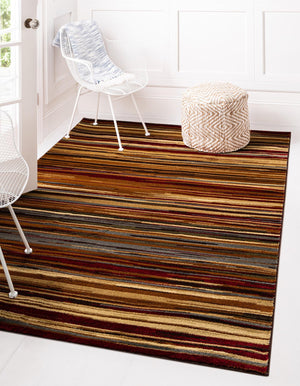 Beige 10' x 13' 1 Barista Rectangle Area Rug 100% Polypropylene Abstract Modern Geometric Carpet for Living Room Dining Office Dorm Room Decor for Sale at Rug Engine