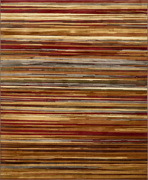 Beige 7' 10 x 10' Barista Rectangle Area Rug 100% Polypropylene Abstract Modern Geometric Carpet for Living Room Dining Office Dorm Room Decor for Sale at Rug Engine