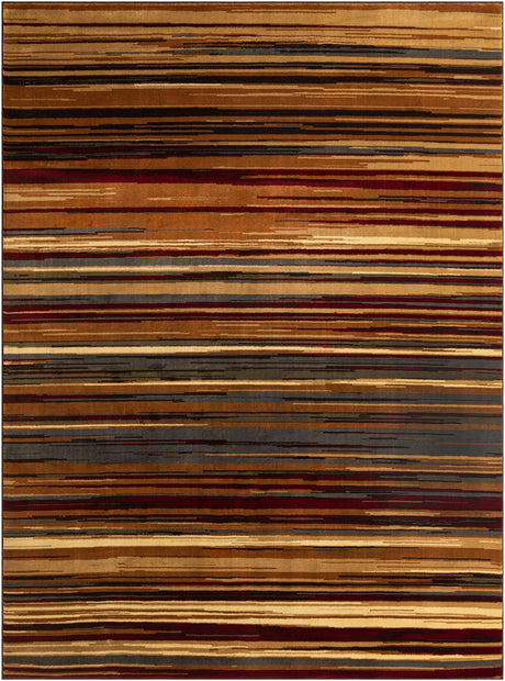 Beige 9' x 12' Barista Rectangle Area Rug 100% Polypropylene Abstract Modern Geometric Carpet for Living Room Dining Office Dorm Room Decor for Sale at Rug Engine