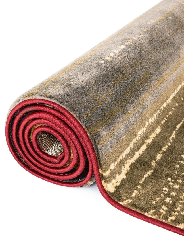 Beige 2' x 6' 1 Barista Runner Area Rug 100% Polypropylene Abstract Modern Geometric Carpet for Living Room Dining Office Dorm Room Decor for Sale at Rug Engine