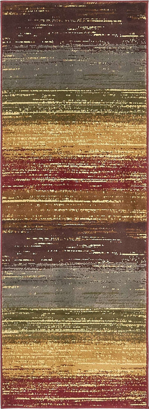 Beige 2' x 6' 1 Barista Runner Area Rug 100% Polypropylene Abstract Modern Geometric Carpet for Living Room Dining Office Dorm Room Decor for Sale at Rug Engine