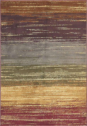 Beige 4' 1 x 6' 1 Barista Rectangle Area Rug 100% Polypropylene Abstract Modern Geometric Carpet for Living Room Dining Office Dorm Room Decor for Sale at Rug Engine