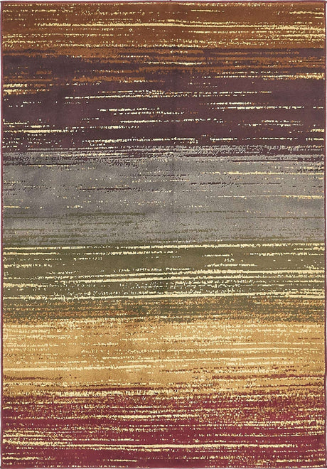 Beige 4' 1 x 6' 1 Barista Rectangle Area Rug 100% Polypropylene Abstract Modern Geometric Carpet for Living Room Dining Office Dorm Room Decor for Sale at Rug Engine