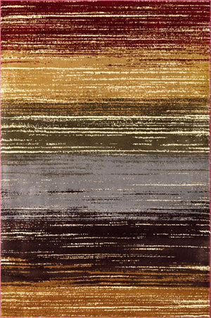 Beige 5' 3 x 8' Barista Rectangle Area Rug 100% Polypropylene Abstract Modern Geometric Carpet for Living Room Dining Office Dorm Room Decor for Sale at Rug Engine