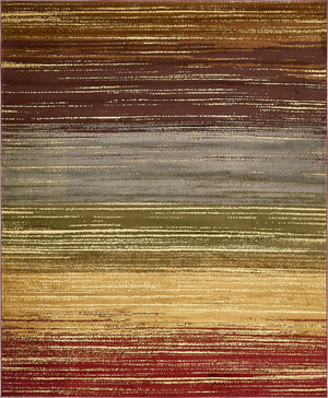 Beige 7' 10 x 10' Barista Rectangle Area Rug 100% Polypropylene Abstract Modern Geometric Carpet for Living Room Dining Office Dorm Room Decor for Sale at Rug Engine