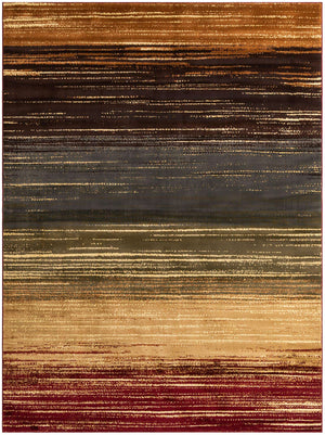 Beige 9' x 12' Barista Rectangle Area Rug 100% Polypropylene Abstract Modern Geometric Carpet for Living Room Dining Office Dorm Room Decor for Sale at Rug Engine