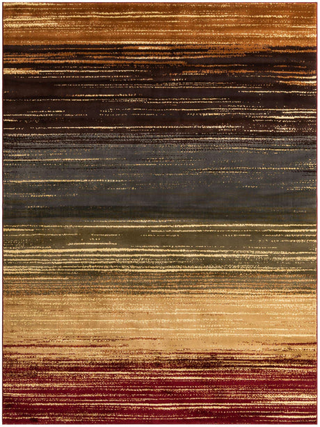 Beige 9' x 12' Barista Rectangle Area Rug 100% Polypropylene Abstract Modern Geometric Carpet for Living Room Dining Office Dorm Room Decor for Sale at Rug Engine