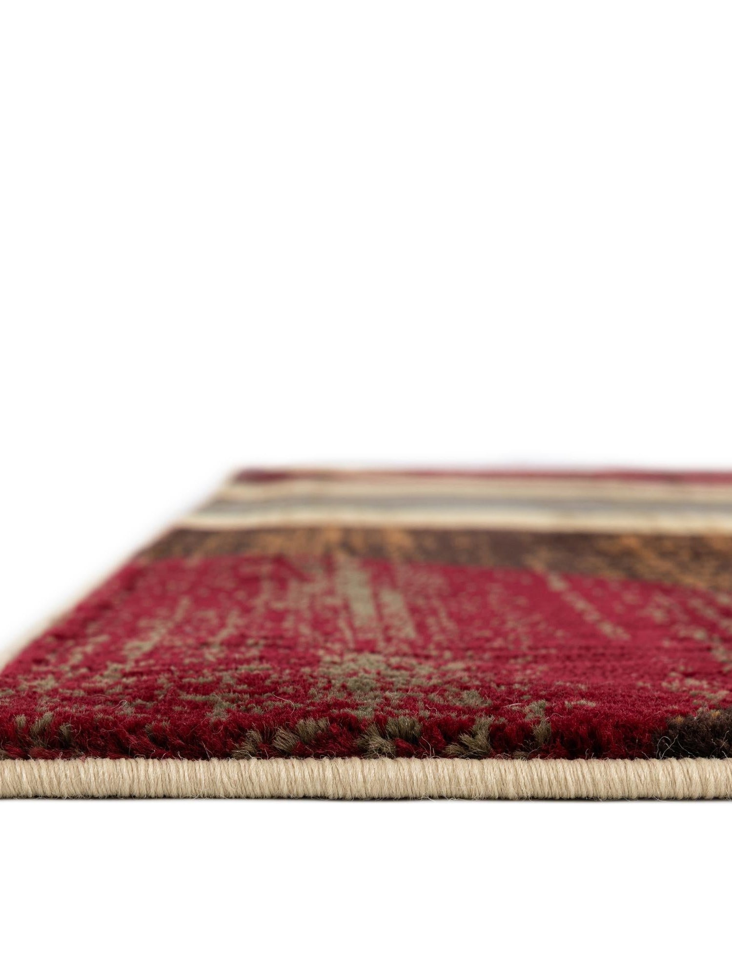 Beige 2' x 8' Barista Runner Area Rug 100% Polypropylene Abstract Modern Geometric Carpet for Living Room Dining Office Dorm Room Decor for Sale at Rug Engine