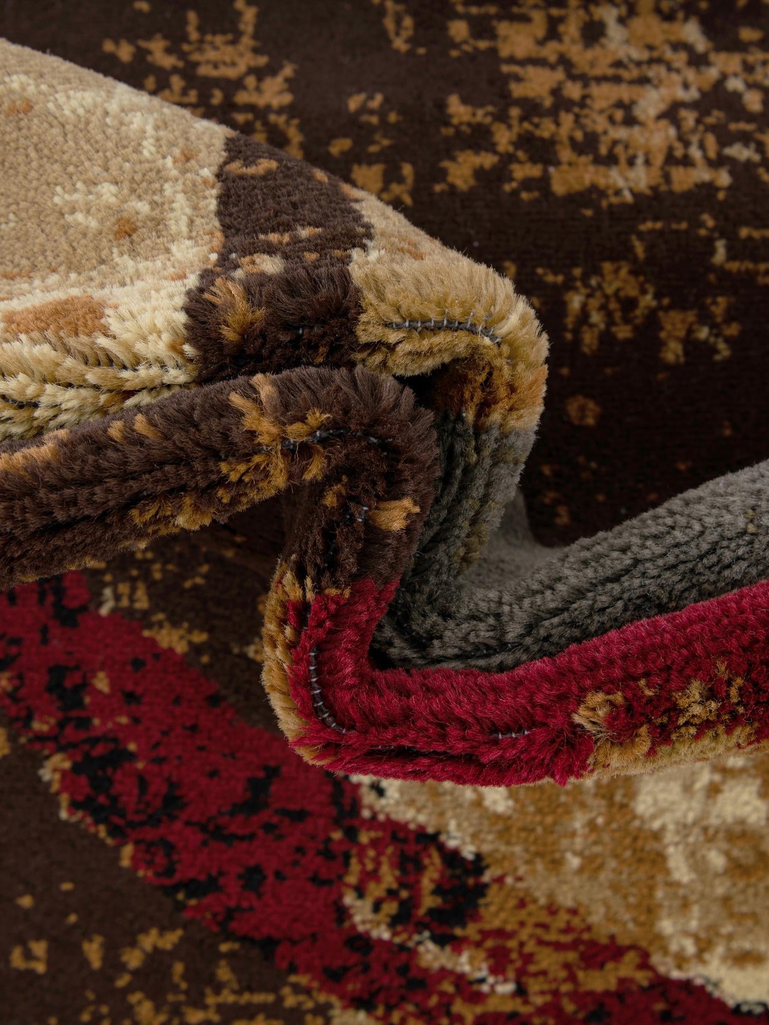 Multicolor 7' 10 x 10' Barista Rectangle Area Rug Discounted Clearance Final Sale 100% Polypropylene Abstract Modern Geometric Carpet for Living Room Dining Office Dorm Room Decor for Sale at Rug Engine