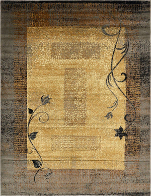 Beige 9' x 12' Barista Rectangle Area Rug 100% Polypropylene Abstract Modern Geometric Carpet for Living Room Dining Office Dorm Room Decor for Sale at Rug Engine