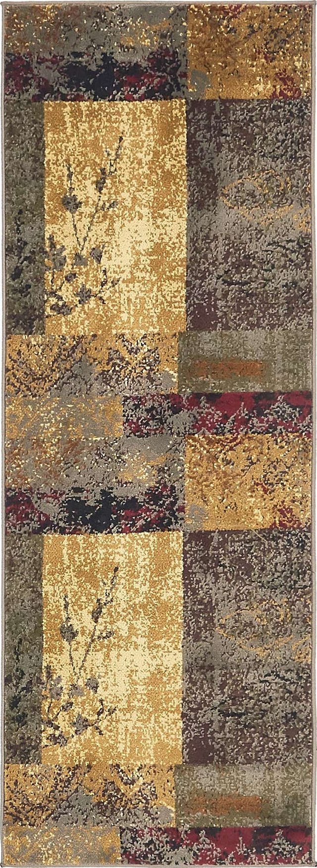 Beige 2' x 6' 1 Barista Runner Area Rug 100% Polypropylene Abstract Modern Geometric Carpet for Living Room Dining Office Dorm Room Decor for Sale at Rug Engine