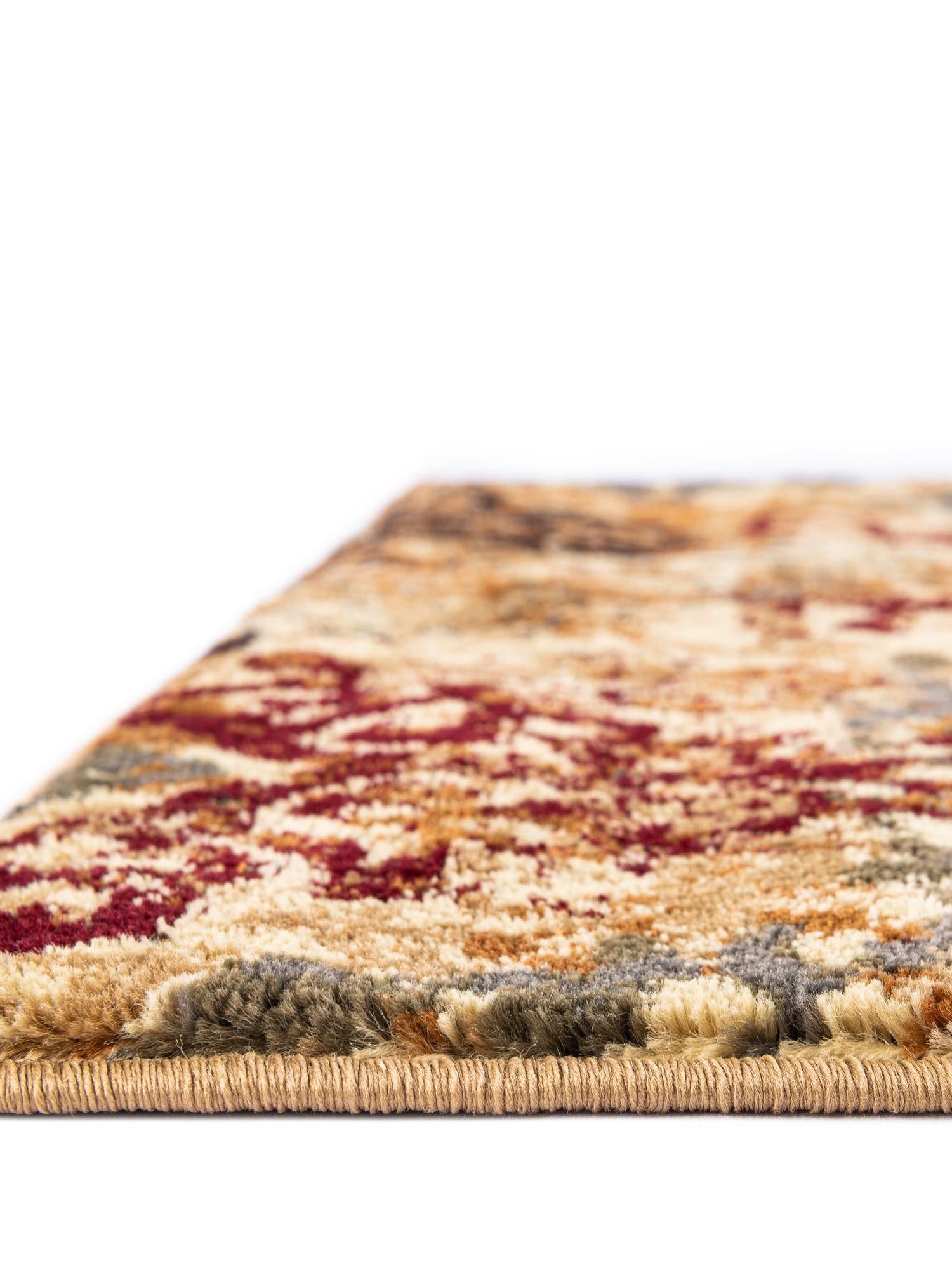 Beige 2' 7 x 12' Barista Runner Area Rug 100% Polypropylene Abstract Modern Geometric Carpet for Living Room Dining Office Dorm Room Decor for Sale at Rug Engine
