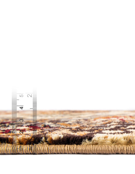 Beige 10' x 10' Barista Round Area Rug 100% Polypropylene Abstract Modern Geometric Carpet for Living Room Dining Office Dorm Room Decor for Sale at Rug Engine