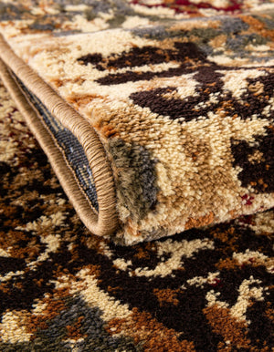 Beige 3' 1 x 3' 1 Barista Round Area Rug 100% Polypropylene Abstract Modern Geometric Carpet for Living Room Dining Office Dorm Room Decor for Sale at Rug Engine