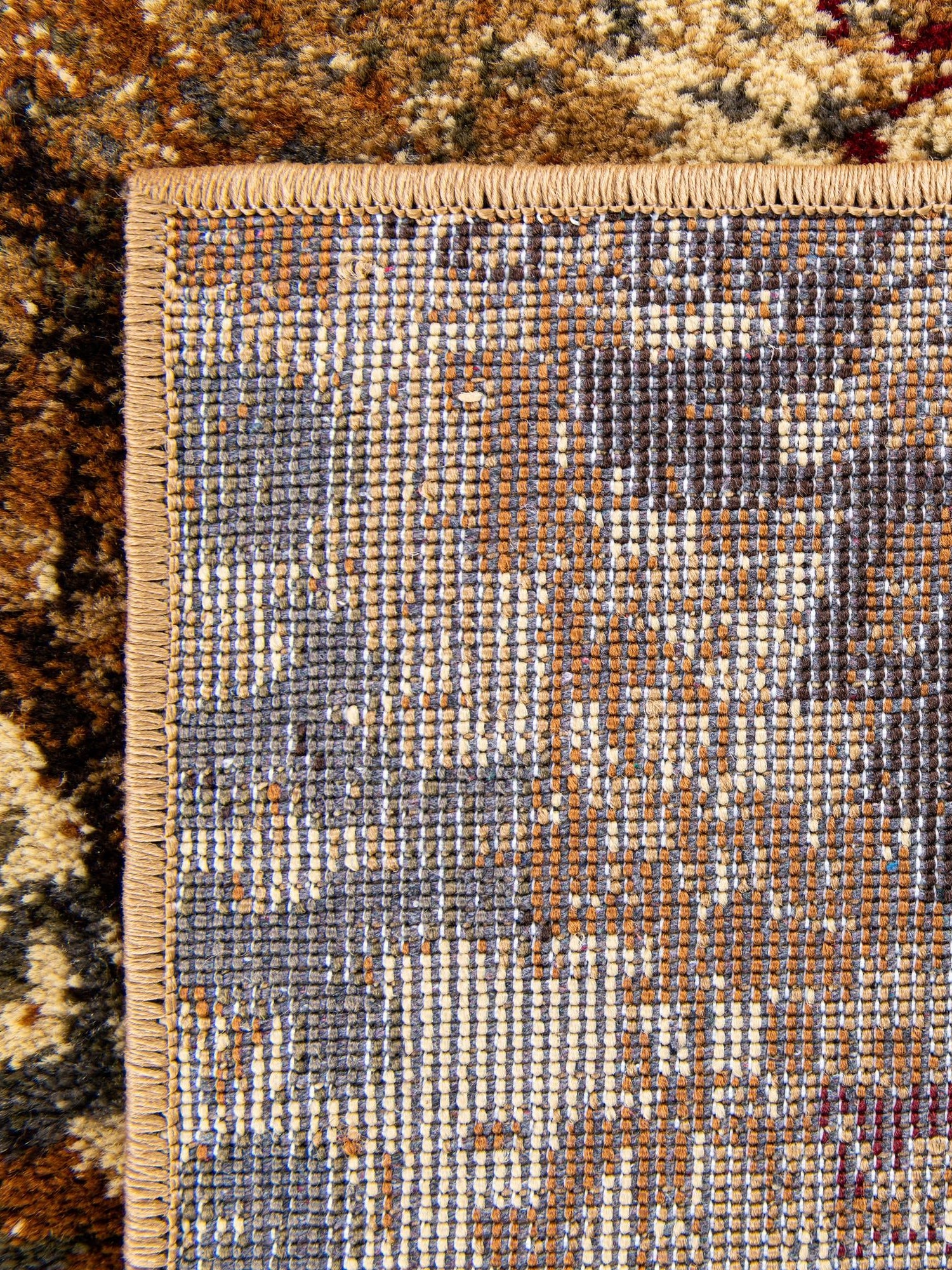 Beige 4' 1 x 6' 1 Barista Rectangle Area Rug 100% Polypropylene Abstract Modern Geometric Carpet for Living Room Dining Office Dorm Room Decor for Sale at Rug Engine