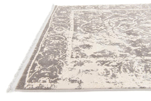 Gray 4' 1 x 6' 1 New Classical Rectangle Area Rug 70% Polypropylene & 30% Polyester Traditional Vintage Distressed Carpet for Interior Design Home Decor for Sale at Rug Engine