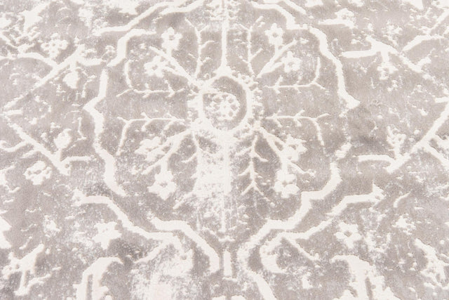 Gray 5' 1 x 8' New Classical Rectangle Area Rug 70% Polypropylene & 30% Polyester Traditional Vintage Distressed Carpet for Interior Design Home Decor for Sale at Rug Engine