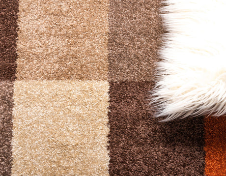 Multicolor 2' 7 x 10' Autumn Runner Area Rug 100% Polypropylene Durable Jute Backing Living Dining Room Bedroom Office Modern Decor Carpet for Sale at Rug Engine