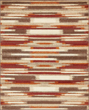 Multicolor 7' 10 x 10' Autumn Rectangle Area Rug 100% Polypropylene Durable Jute Backing Living Dining Room Bedroom Office Modern Decor Carpet for Sale at Rug Engine