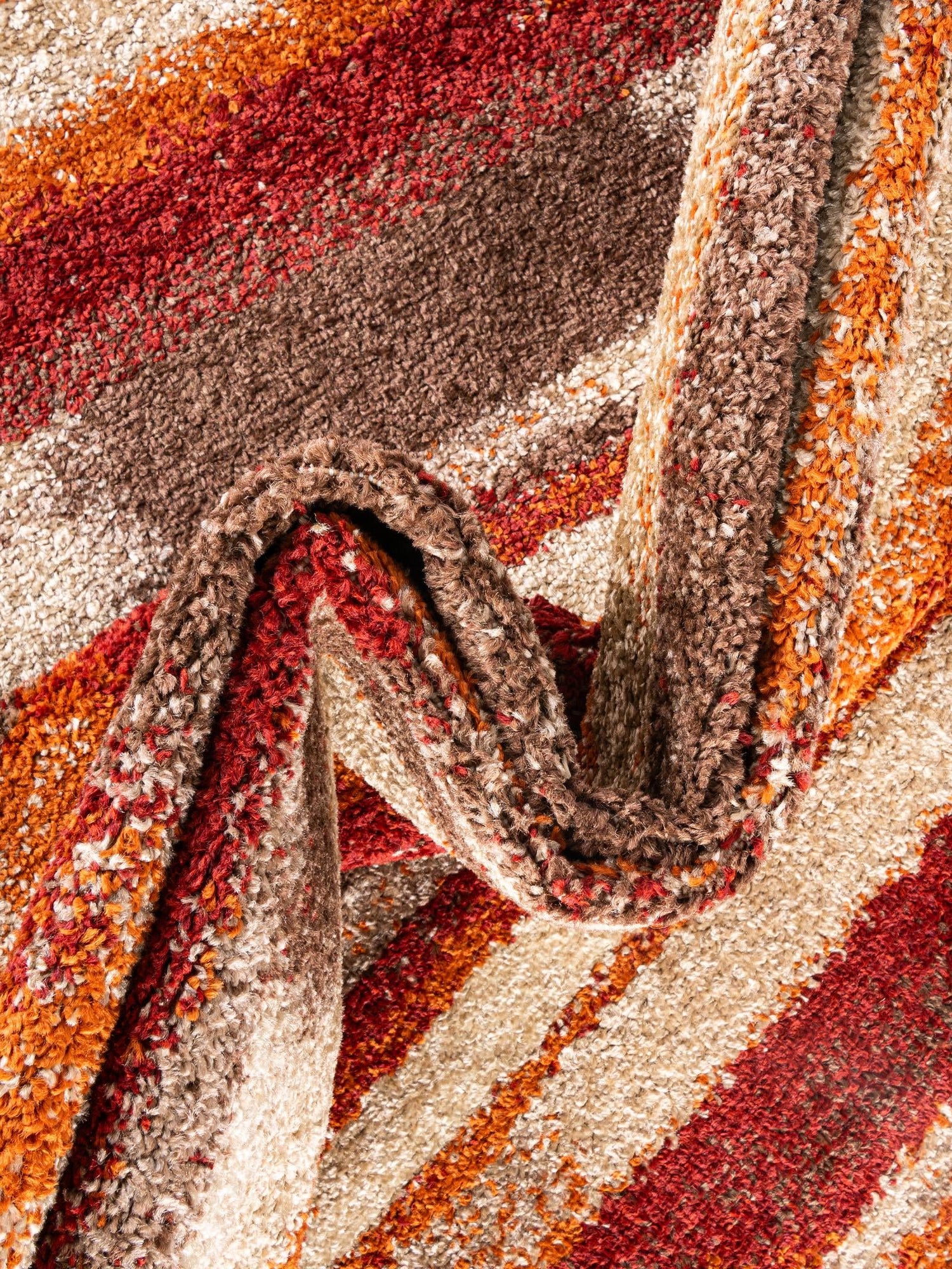 Multicolor 9' x 12' Autumn Rectangle Area Rug 100% Polypropylene Durable Jute Backing Living Dining Room Bedroom Office Modern Decor Carpet for Sale at Rug Engine