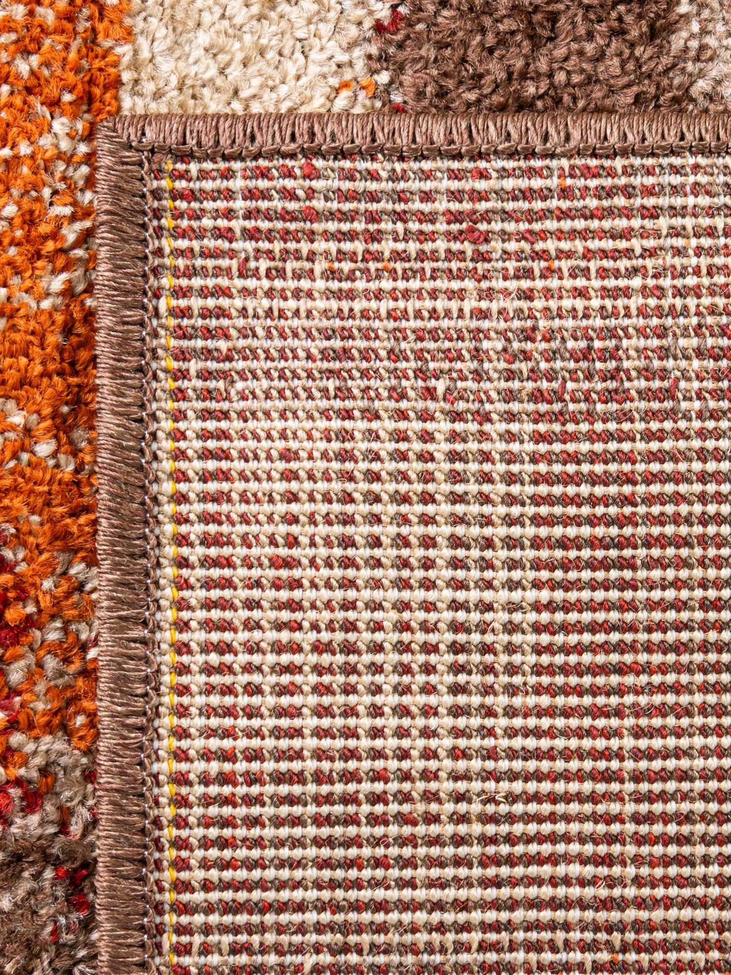 Multicolor 9' x 12' Autumn Rectangle Area Rug 100% Polypropylene Durable Jute Backing Living Dining Room Bedroom Office Modern Decor Carpet for Sale at Rug Engine