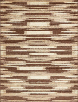 Brown 9' x 12' Autumn Rectangle Area Rug 100% Polypropylene Durable Jute Backing Living Dining Room Bedroom Office Modern Decor Carpet for Sale at Rug Engine