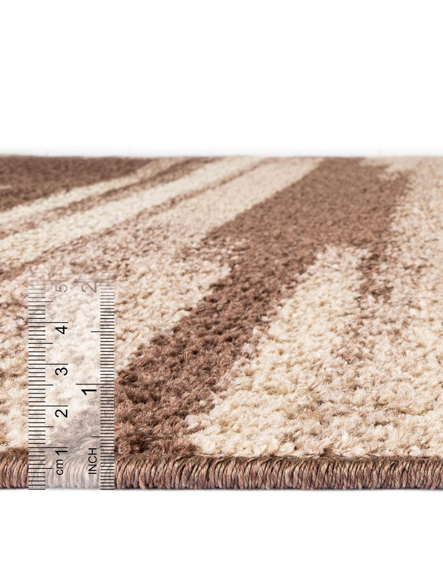 Brown 5' 3 x 8' Autumn Rectangle Area Rug 100% Polypropylene Durable Jute Backing Living Dining Room Bedroom Office Modern Decor Carpet for Sale at Rug Engine