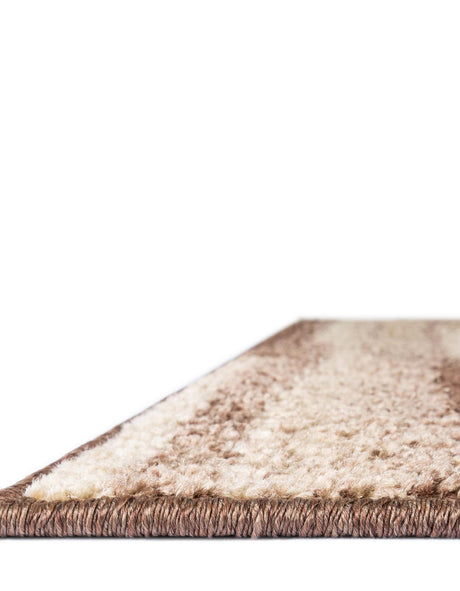 Brown 2' x 6' 1 Autumn Runner Area Rug 100% Polypropylene Durable Jute Backing Living Dining Room Bedroom Office Modern Decor Carpet for Sale at Rug Engine
