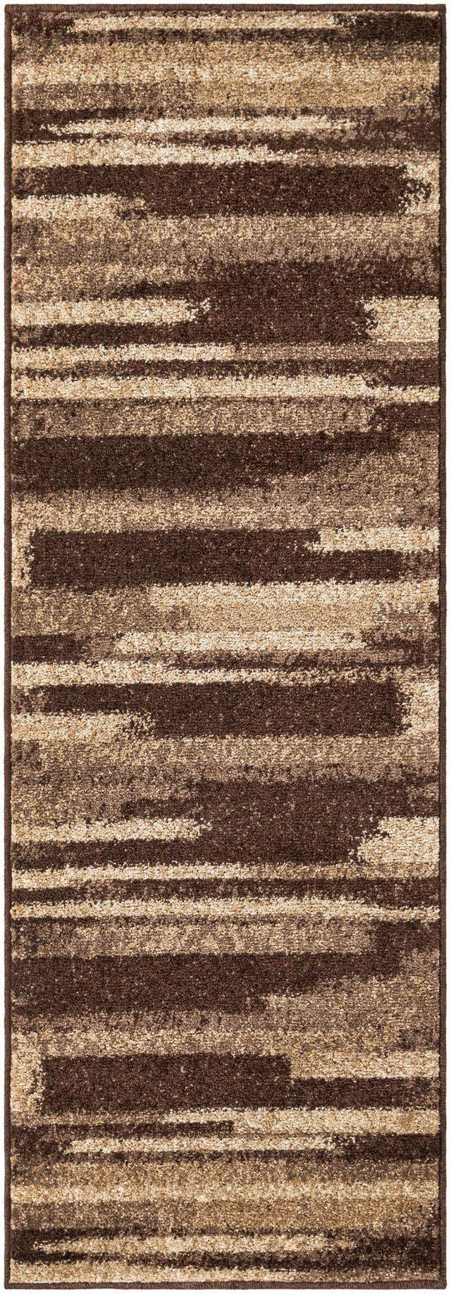 Brown 2' x 6' 1 Autumn Runner Area Rug 100% Polypropylene Durable Jute Backing Living Dining Room Bedroom Office Modern Decor Carpet for Sale at Rug Engine