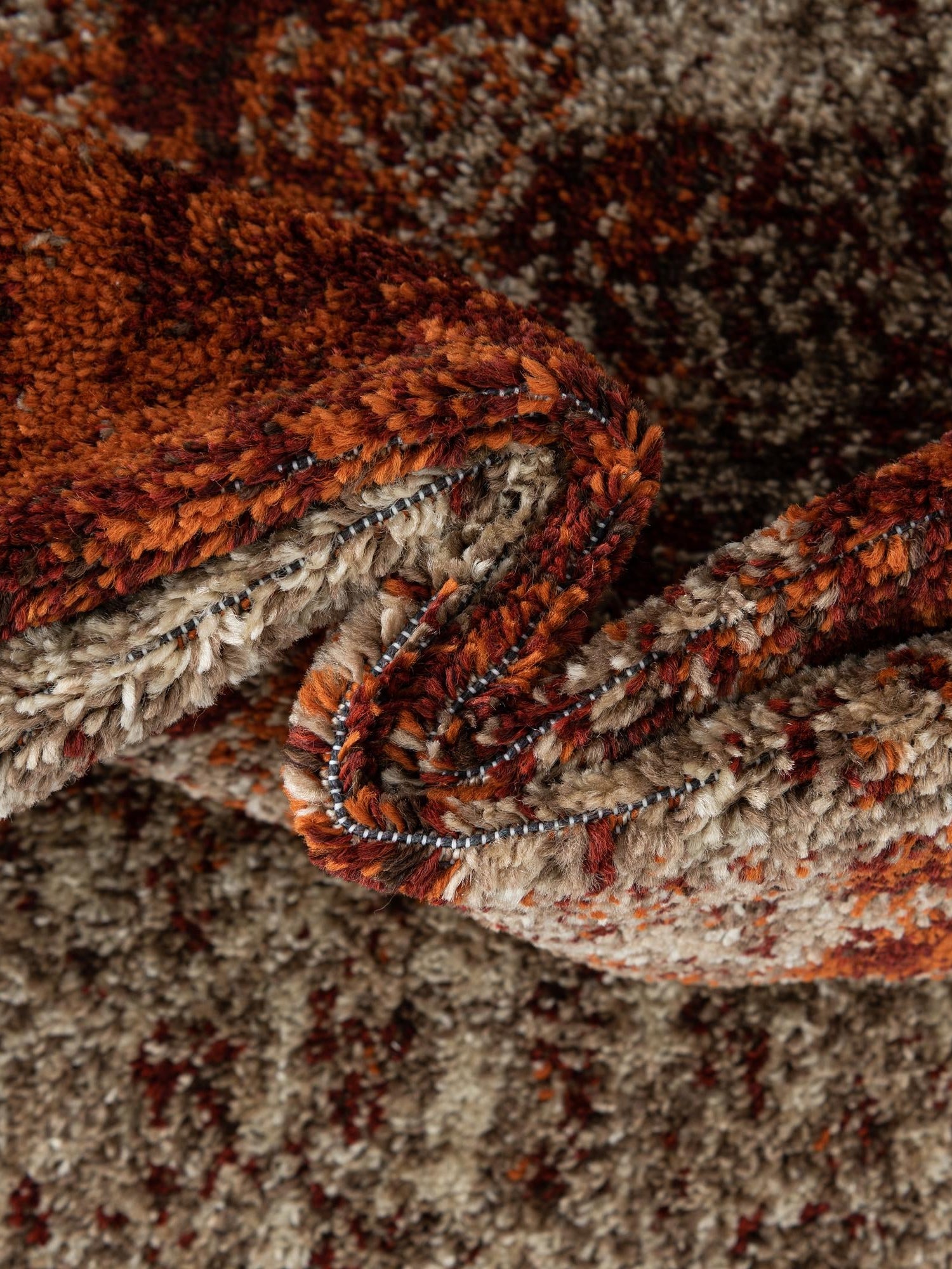 Multicolor 2' 7 x 10' Autumn Runner Area Rug 100% Polypropylene Durable Jute Backing Living Dining Room Bedroom Office Modern Decor Carpet for Sale at Rug Engine