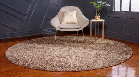 Beige 3' 1 x 3' 1 Autumn Round Area Rug 100% Polypropylene Durable Jute Backing Living Dining Room Bedroom Office Modern Decor Carpet for Sale at Rug Engine