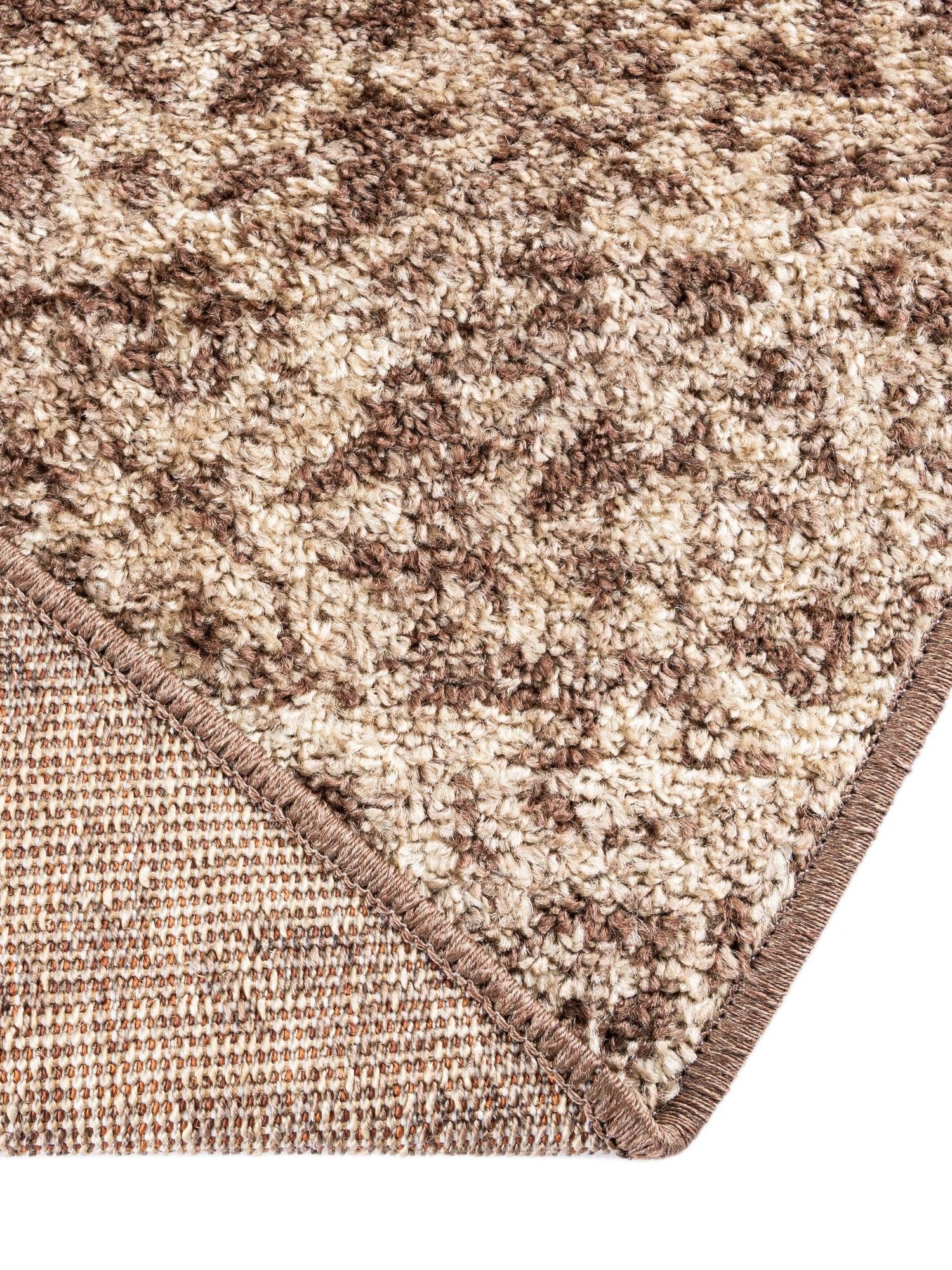 Beige 3' 1 x 3' 1 Autumn Round Area Rug 100% Polypropylene Durable Jute Backing Living Dining Room Bedroom Office Modern Decor Carpet for Sale at Rug Engine