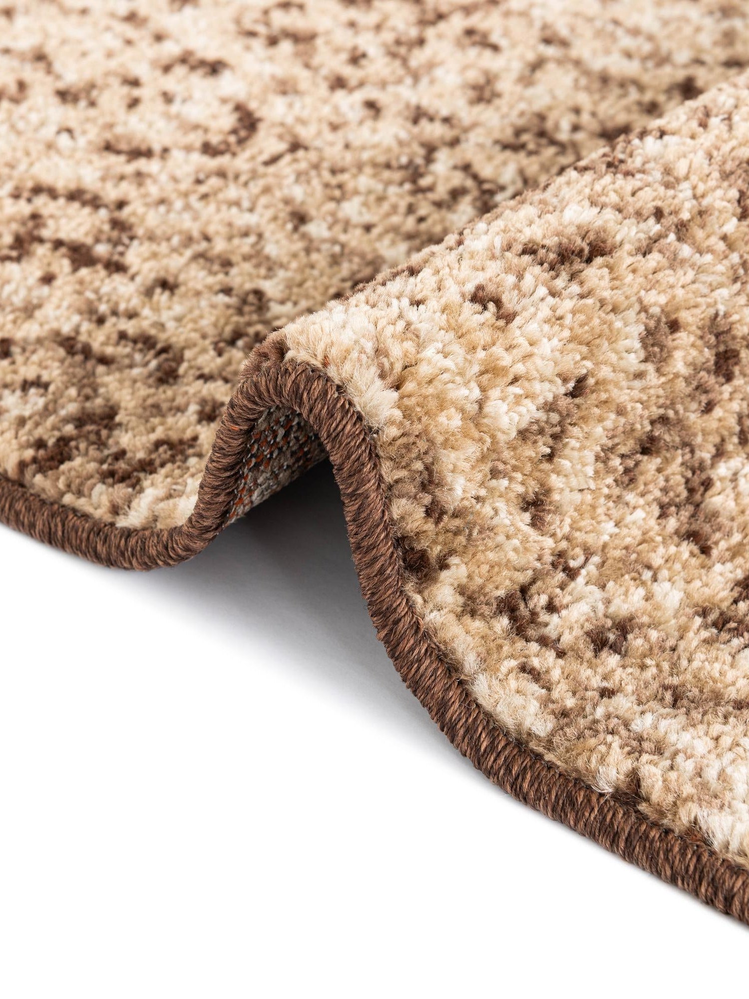 Beige 2' x 6' 1 Autumn Runner Area Rug 100% Polypropylene Durable Jute Backing Living Dining Room Bedroom Office Modern Decor Carpet for Sale at Rug Engine