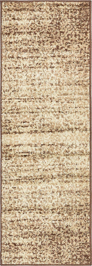 Beige 2' x 6' 1 Autumn Runner Area Rug 100% Polypropylene Durable Jute Backing Living Dining Room Bedroom Office Modern Decor Carpet for Sale at Rug Engine