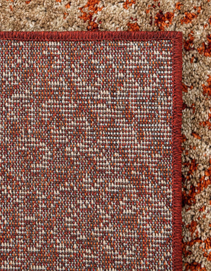 Terracotta 9' x 12' Autumn Rectangle Area Rug 100% Polypropylene Durable Jute Backing Living Dining Room Bedroom Office Modern Decor Carpet for Sale at Rug Engine