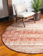 Terracotta 3' 1 x 3' 1 Autumn Round Area Rug 100% Polypropylene Durable Jute Backing Living Dining Room Bedroom Office Modern Decor Carpet for Sale at Rug Engine