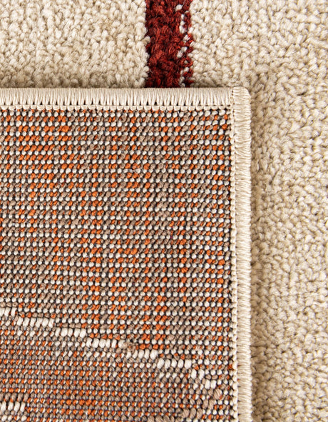 Beige 5' 3 x 8' Autumn Rectangle Area Rug 100% Polypropylene Durable Jute Backing Living Dining Room Bedroom Office Modern Decor Carpet for Sale at Rug Engine