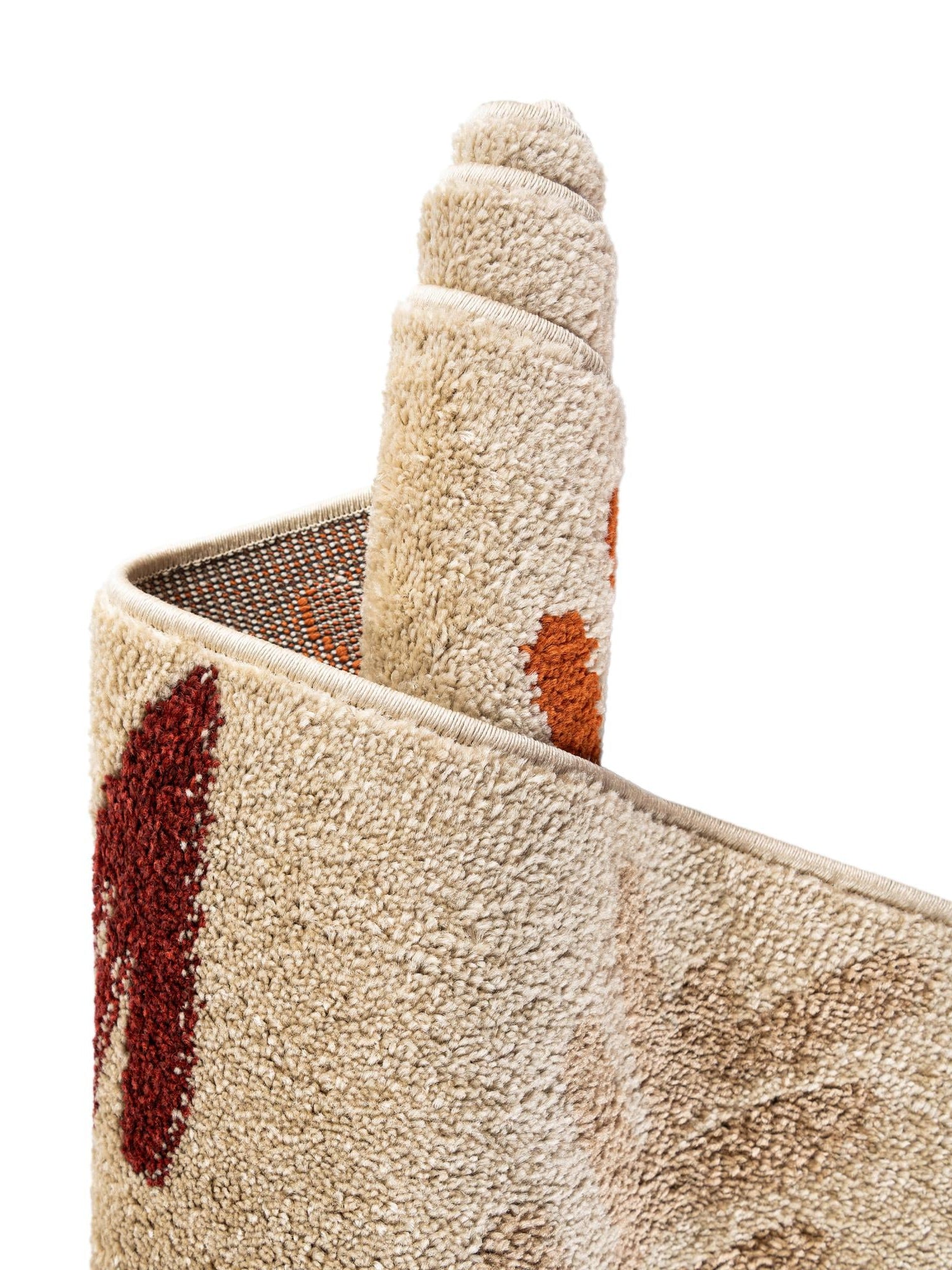 Beige 2' x 3' 1 Autumn Rectangle Area Rug 100% Polypropylene Durable Jute Backing Living Dining Room Bedroom Office Modern Decor Carpet for Sale at Rug Engine