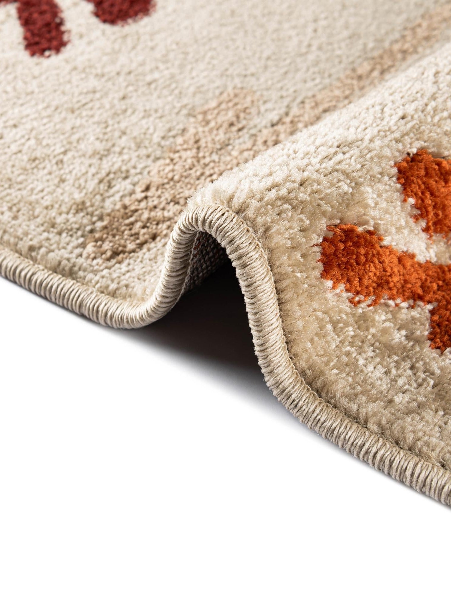 Beige 7' 10 x 7' 10 Autumn Round Area Rug 100% Polypropylene Durable Jute Backing Living Dining Room Bedroom Office Modern Decor Carpet for Sale at Rug Engine