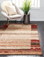 Beige 7' 10 x 10' Autumn Rectangle Area Rug 100% Polypropylene Durable Jute Backing Living Dining Room Bedroom Office Modern Decor Carpet for Sale at Rug Engine