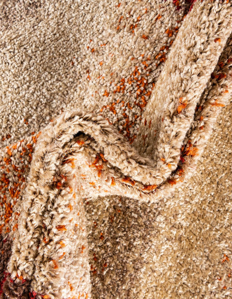Beige 2' x 6' 1 Autumn Runner Area Rug 100% Polypropylene Durable Jute Backing Living Dining Room Bedroom Office Modern Decor Carpet for Sale at Rug Engine