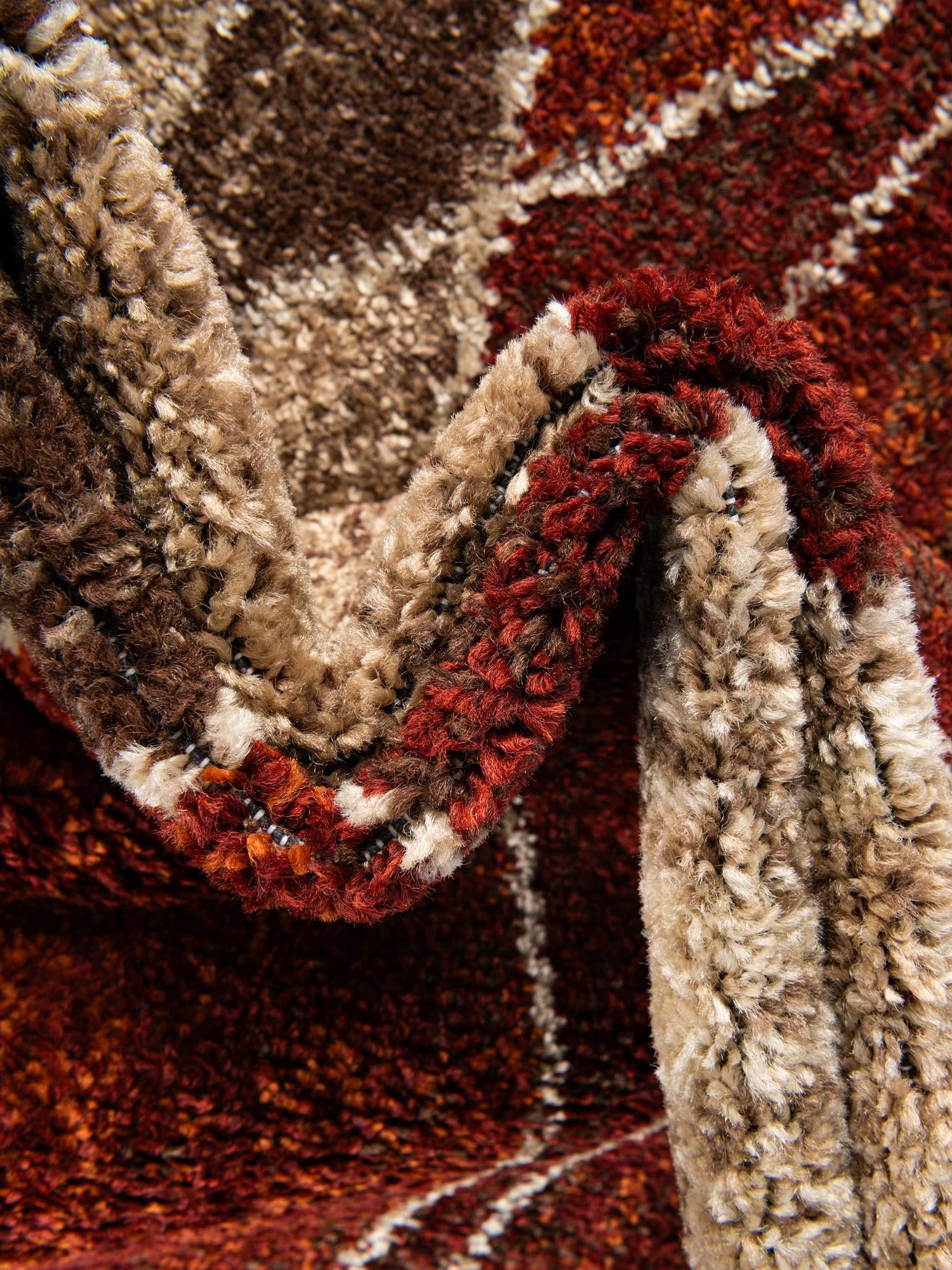 Multicolor 10' x 14' 1 Autumn Rectangle Area Rug 100% Polypropylene Durable Jute Backing Living Dining Room Bedroom Office Modern Decor Carpet for Sale at Rug Engine