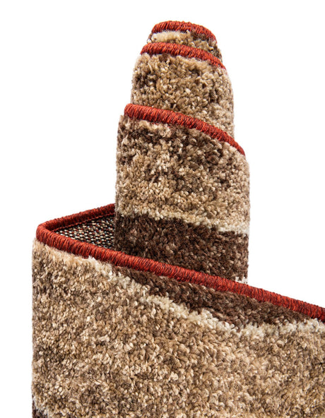 Multicolor 5' 3 x 8' Autumn Rectangle Area Rug 100% Polypropylene Durable Jute Backing Living Dining Room Bedroom Office Modern Decor Carpet for Sale at Rug Engine