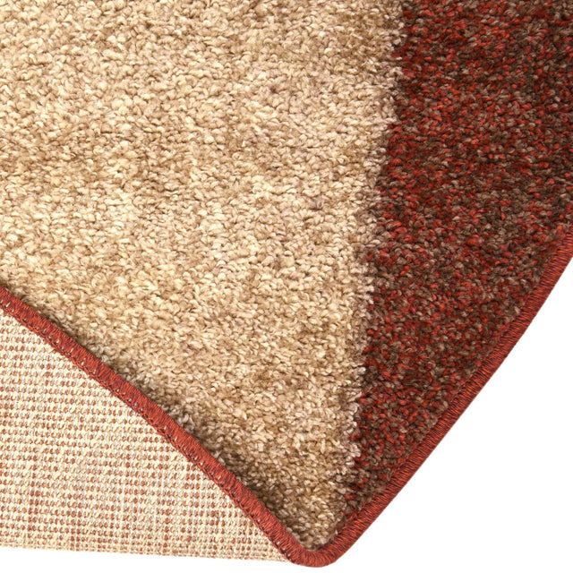 Multicolor 8' x 8' Autumn Round Rug